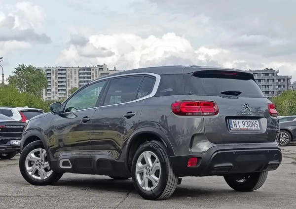 Citroen C5 Aircross cena 74899 przebieg: 100350, rok produkcji 2019 z Warszawa małe 466